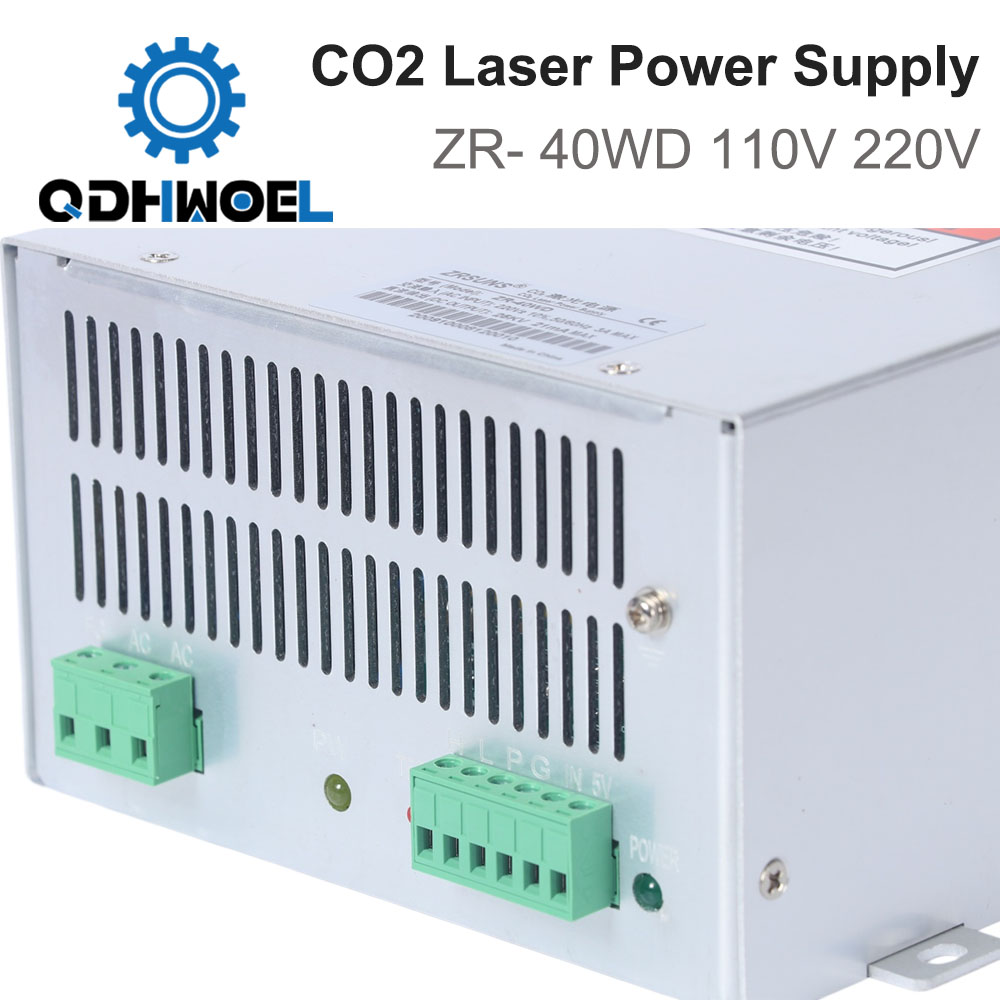 Laser Engraver 40W Co2 - Alimentation laser haute tension 40W ZR-40WD