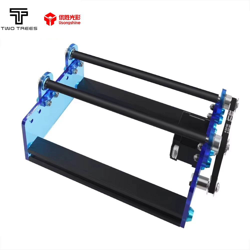 Laser Engraver 20W Diode - Graveur laser TwoTrees, rouleau rotatif axe