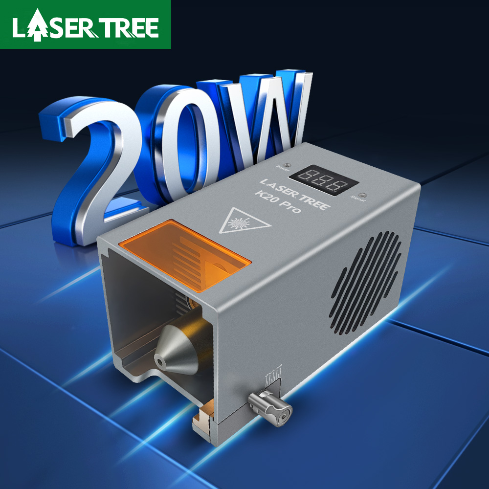 Laser Engraver 20W Diode - Tête LASER 20W, puissance optique, avec