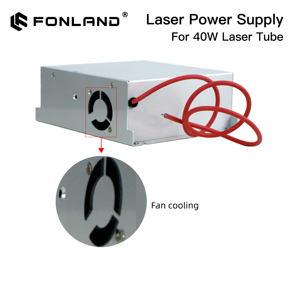 Laser Engraver 40W Co2 - Alimentation laser CO2 FONLAND MYJG-40W AC110/220V