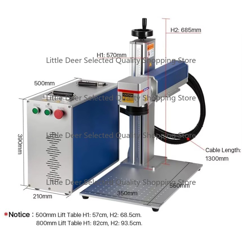 Jpt Fiber Laser 50W - Machine de marquage au laser à