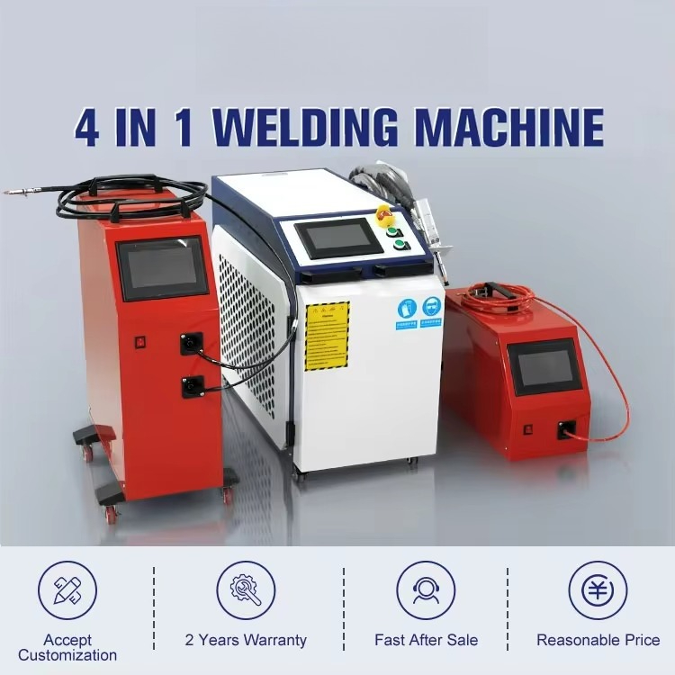 Machine de soudage laser 4 en  - Fiber Laser Welding Machine 1500W avis et prix