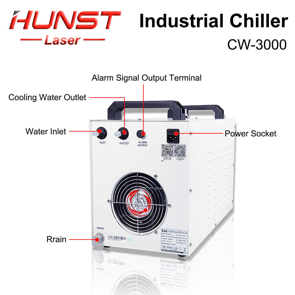 HUNST S & A CW3000 refroidisse - Laser Engraver 40W Co2 avis et prix