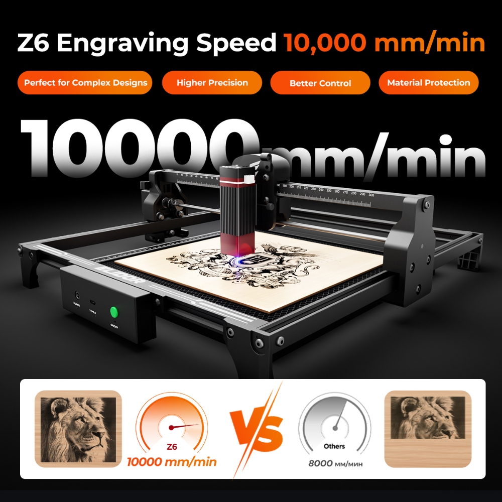 ELIDOR Z6 6 W/12 W graveur Las - Laser Engraver 20W Diode avis et prix