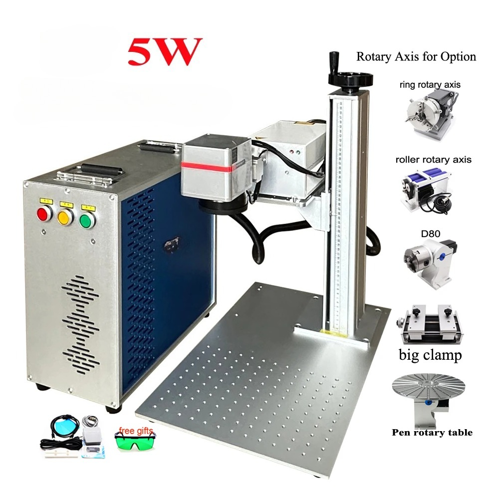 Machine de marquage laser UV 3 - Laser Marking Machine Rotary Axis avis et prix