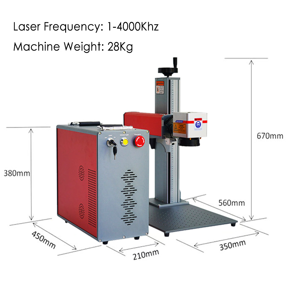 Machine de marquage laser port - Fiber Laser Marking 30W Jewelry avis et prix