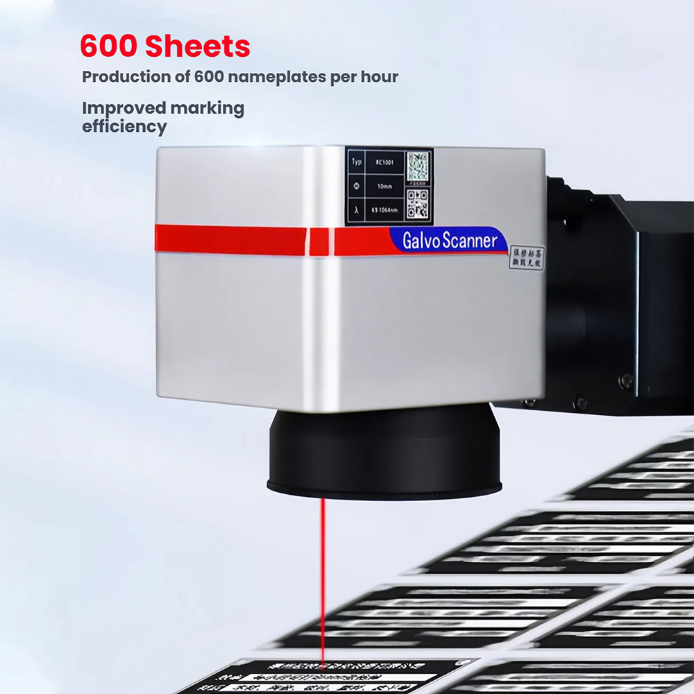 Machine de marquage laser à fi - Fiber Laser Marking Machine 20W avis et prix