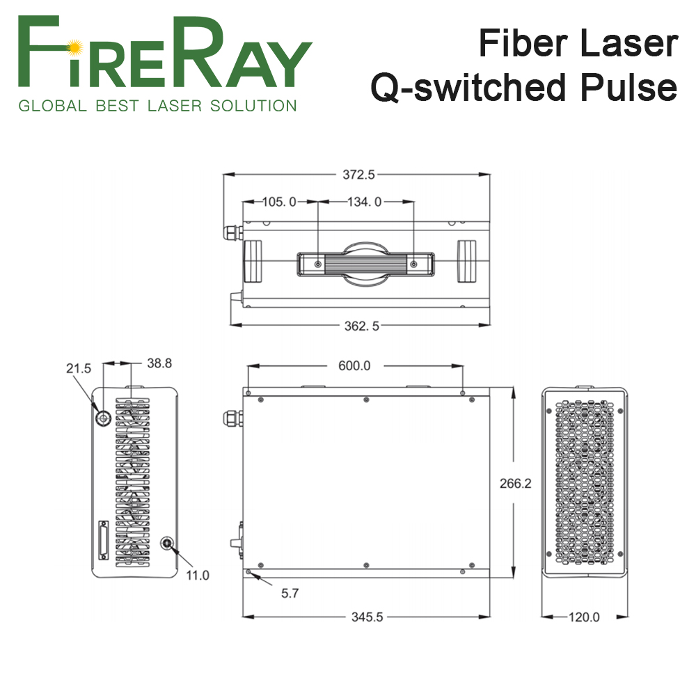 Source laser à fibre pulsée Q- - Fiber Laser Marking Machine 20W avis et prix