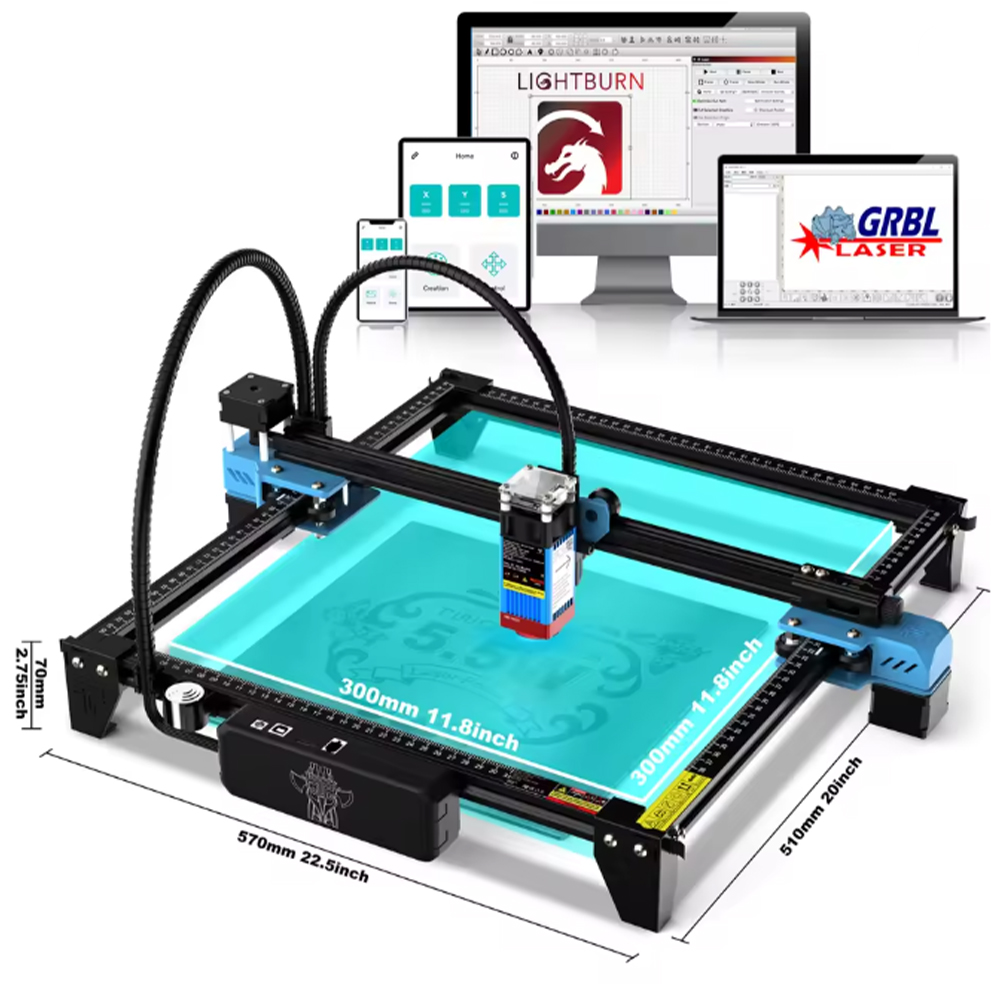 TwoTrees TTS-55 Pro/TTS-10 Pro - Laser Engraver 20W Diode avis et prix