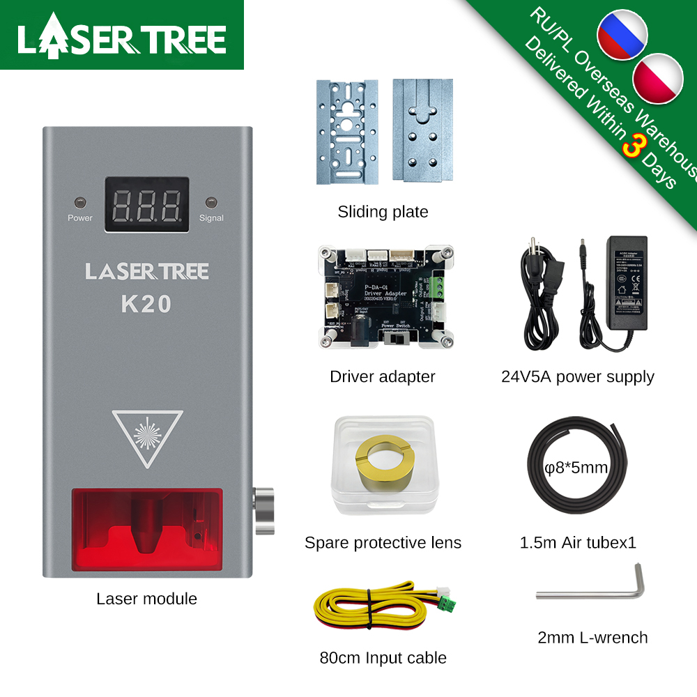 Tête Laser à puissance optique - Laser Engraver 20W Diode avis et prix