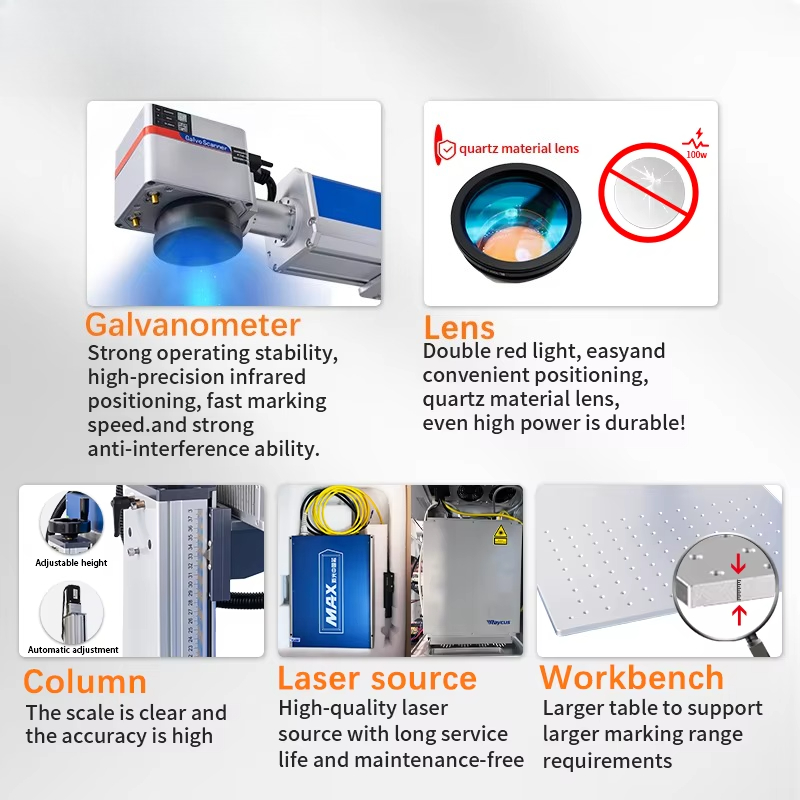 Machine de marquage laser JUNF - Fiber Laser Marking Machine 20W avis et prix