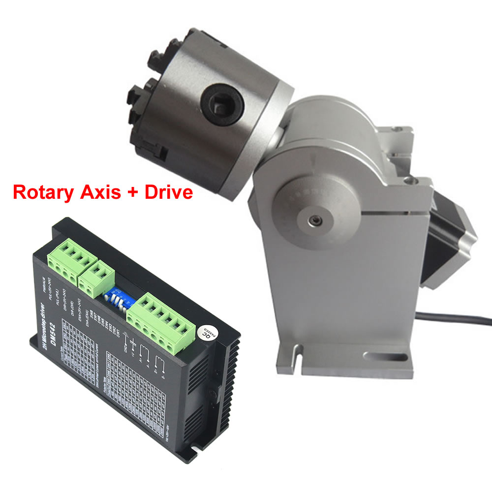 Mandrin à 3 griffes à axe rota - Laser Marking Machine Rotary Axis avis et prix
