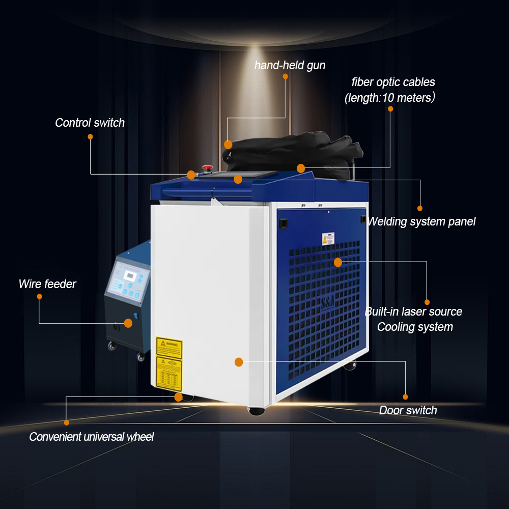 Machine de soudage, découpe et - Laser Welding Machine 3 In 1 2000W avis et prix