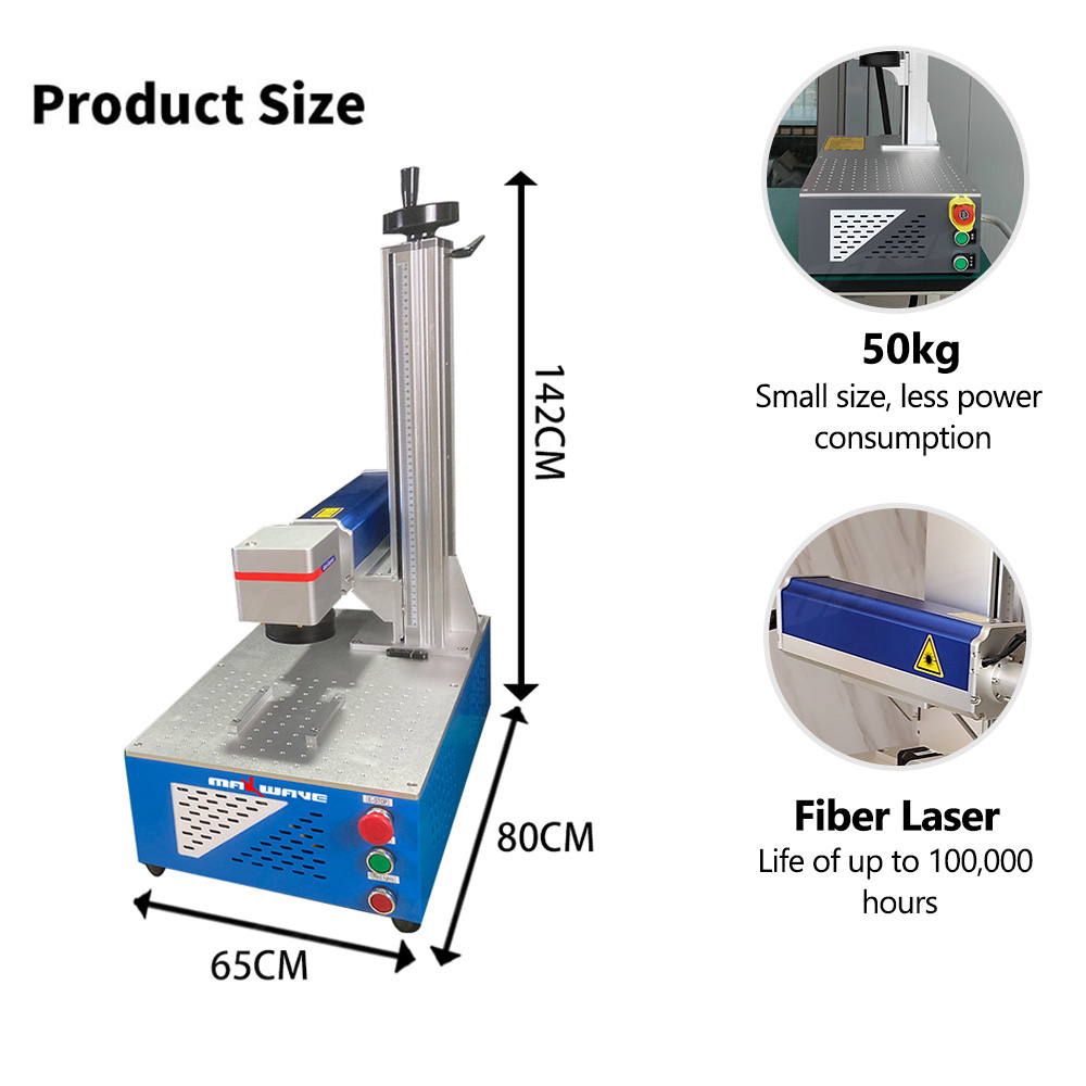 Machine de marquage laser à fi - Fiber Laser Marking Machine 20W avis et prix